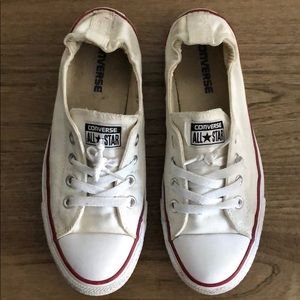 Converse white sneakers (worn a few times)